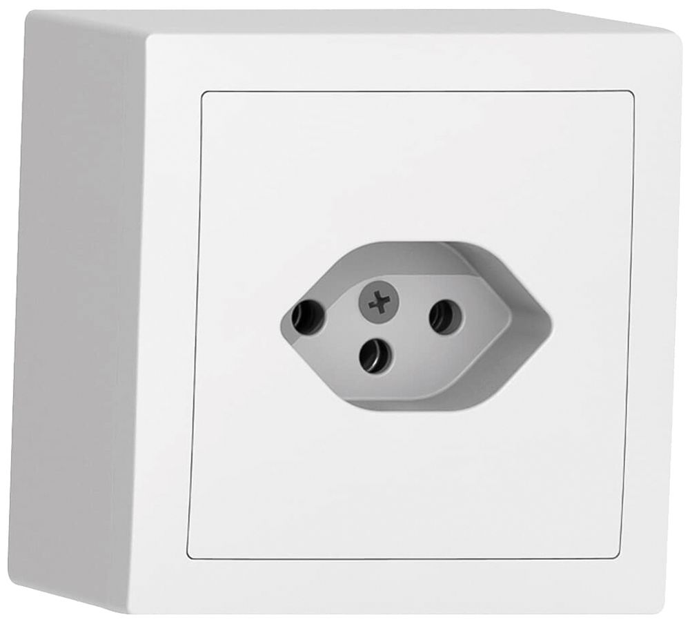 AP-Steckdose SIDUS T13 weiss