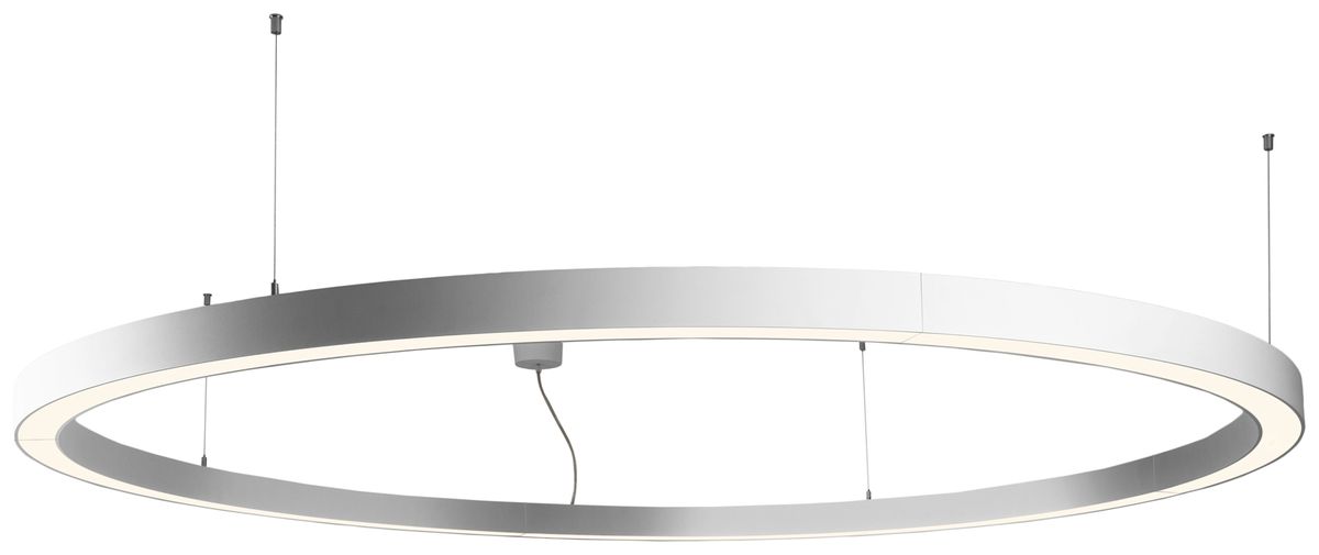 LED-Pendelleuchte Sylvania Nilo 85W 9570lm 840 DALI Ø1200mm weiss