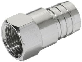 F-Stecker DV85, crimp. MK95C für Masseverbdg. konisch