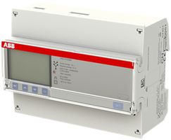 REG-Energiezähler ABB iBus A43 513-600, 3×80A Platin 4I/O M-Bus METAS