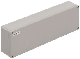 Gehäuse Polyester Weidmüller POK 560×160×90mm glasfaserverstärkt silbergrau