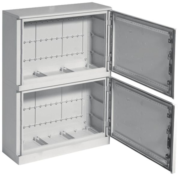 Coffret mural Hager Orion.Plus 222 modules 6 rangs 37UM 850×1150×300mm gr