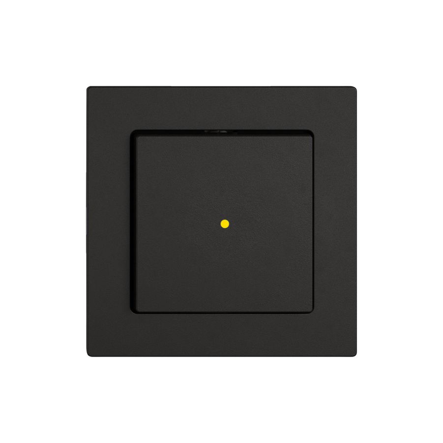 Drucktaster EDIZIO.liv SNAPFIX® ARL/1P Frontbeleuchtung gelb sz