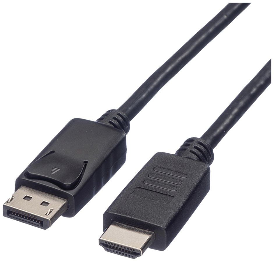 Câble DisplayPort/HDMI ROLINE RM FHD@60Hz (DisplayPort 1.1) noir 3m