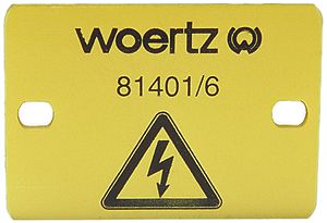 Klemmenabdeckung Woertz für 6 Klemmen