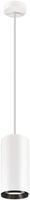 Luminaire suspendu LED SLV NUMINOS PD PHASE XL 36W 3760lm 4000K 36° blanc/noir