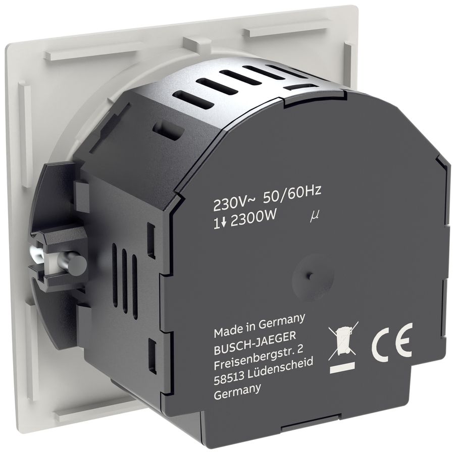 Termostato ambiente ABB SIDUS E riscaldamento NO 230VAC/10A 5…30°C bi