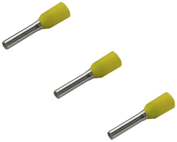 Embout de câble Rittal AS 4050.769 1mm² 8mm jaune 500pcs