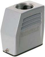 Boîtier pour fiche Weidmüller HDC 15A étrier l.partie inf.haut grd.2 1×PG21 haut
