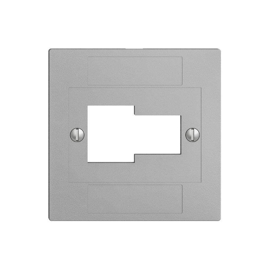 Frontplatte 1×TT,1×RJ45 sand ITplus ITM EDIZIOdue