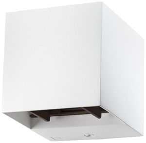 Applique LED SG Artes Mini 8W 380lm 827 IP44 VAR direct/indirect blanc