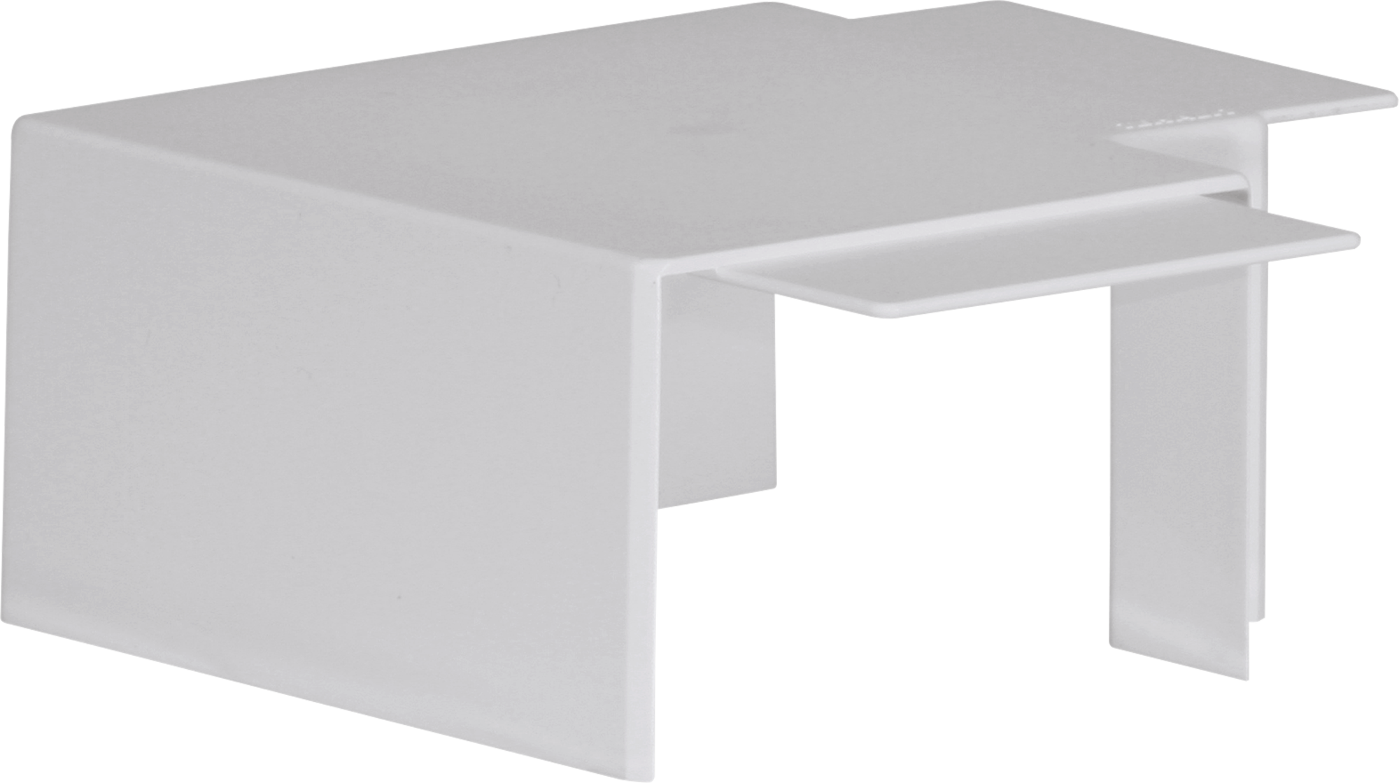 Angolo piatto per tehalit LFH 60090 grigio chiaro