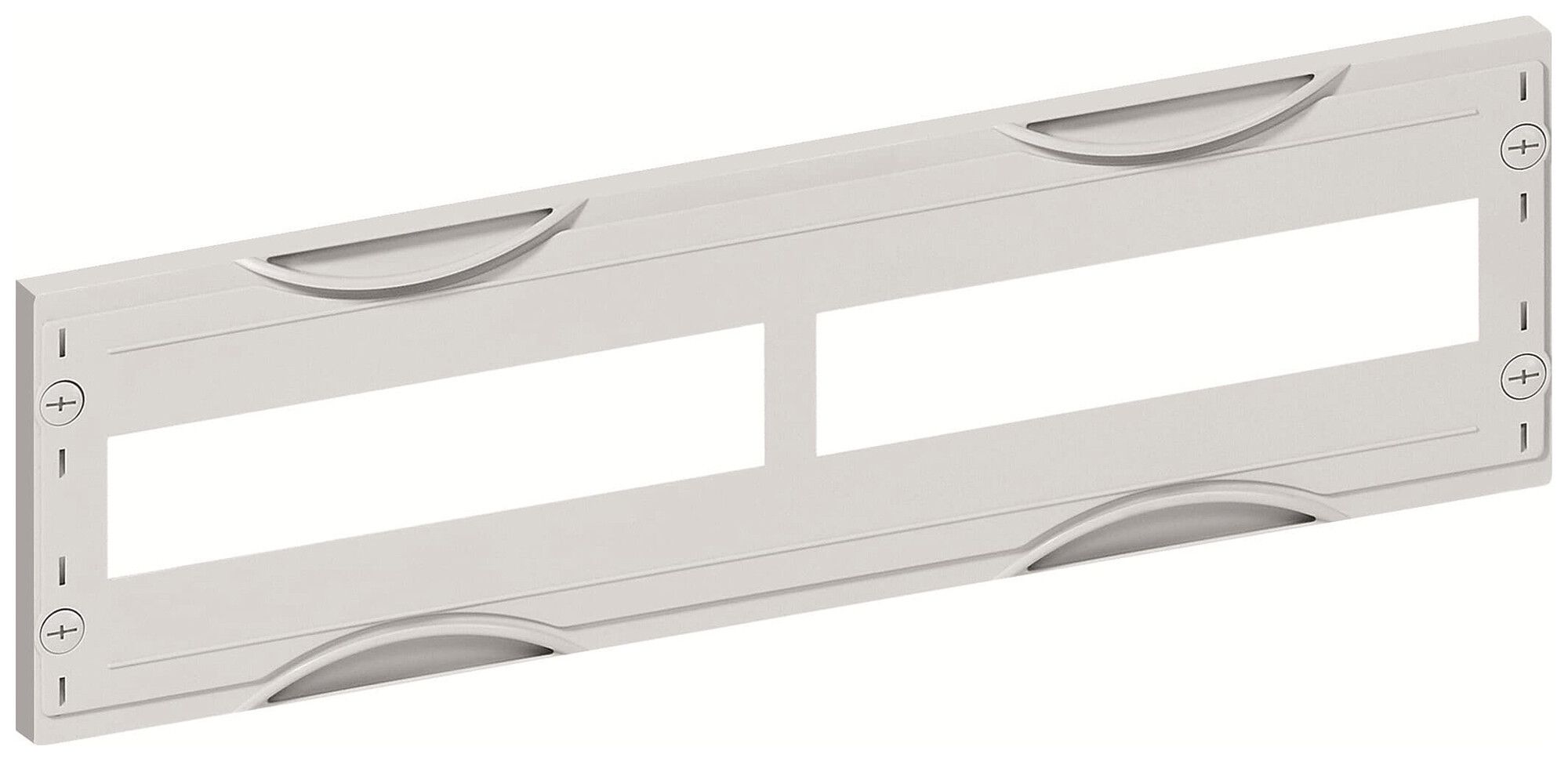 Verteiler-Abdeckung ABB 2-Reihen