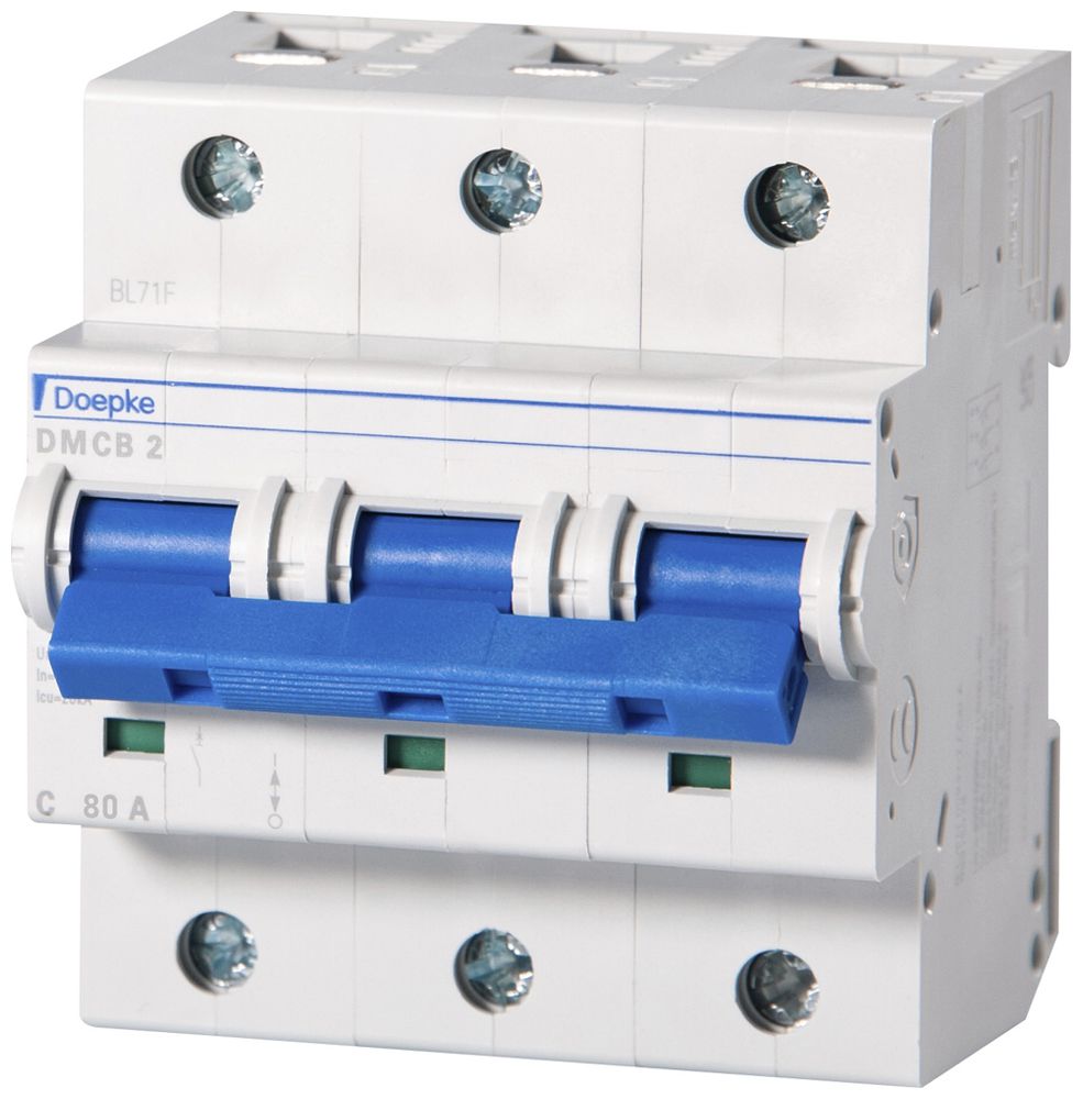 Disgiuntore Doepke DMCB 2 3L 400V C 80A 20kA