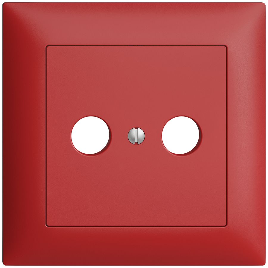 UP-Frontset EDIZIOdue berry 88×88mm