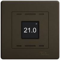 UP-Bedienaufsatz zu Raumtemperatursensor EDIZIO.liv Wiser SNAPFIX® umbra