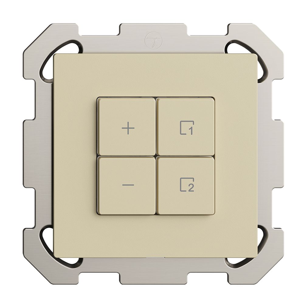 Variateur Uni-LED ENC 1K/4T scène WLAN Edue Wiser vanille