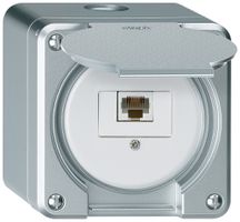 Scatola di raccordo AP robusto IP55 alluminio 1×RJ45/u