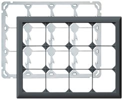 UP-Kopfzeile kallysto.line 3×4 anthrazit horizontal