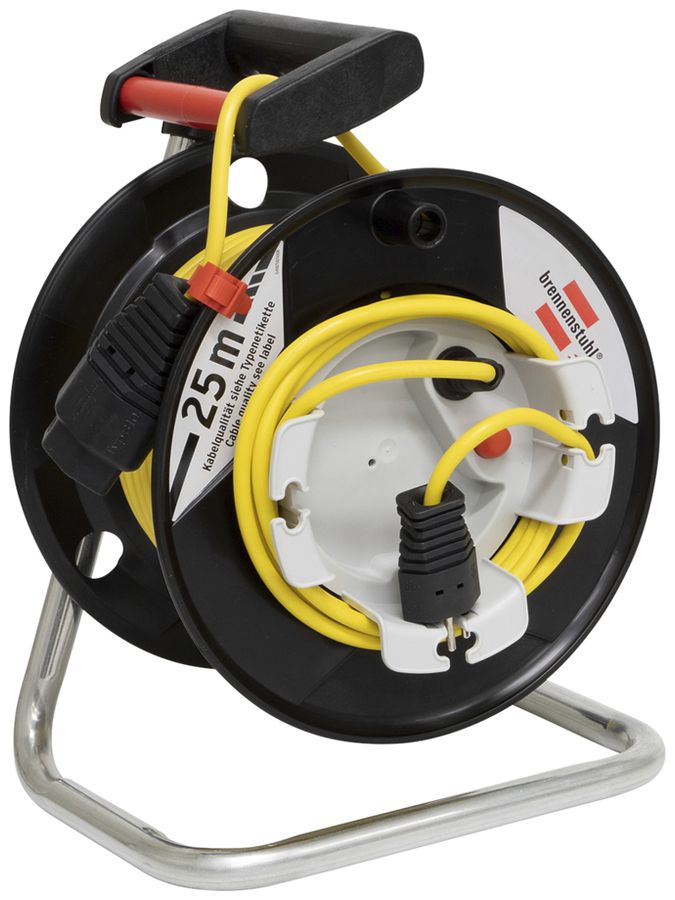 Enrouleur de câble Garant G 240 Ø240mm 1×T13 IP55 25m H05VV-F 3×1mm² jn