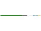 Datenkabel Dätwyler CU SPE 1P flex S/FTP PUR Eca 2×0.132 AWG26/7 1000m grün