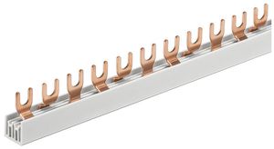 Kammschiene WM G-3L-320/16 C 18×Gabelform 17.8mm 80A 16mm² grau