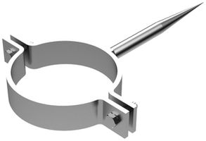 Rohrschelle Rauscher & Stoecklin FSK-PE Ø90mm -25…40°C UV-beständig grau