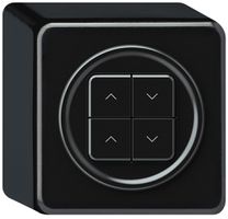 AP-Jalousieaktor KNX origin 4×Tasten schwarz