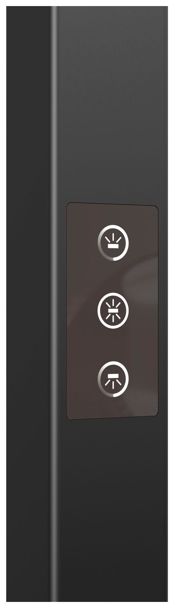 LED-Stehleuchte DOTLUX ROOFbutler 84W 10640lm 4000K PIR 1-10V DIM schwarz