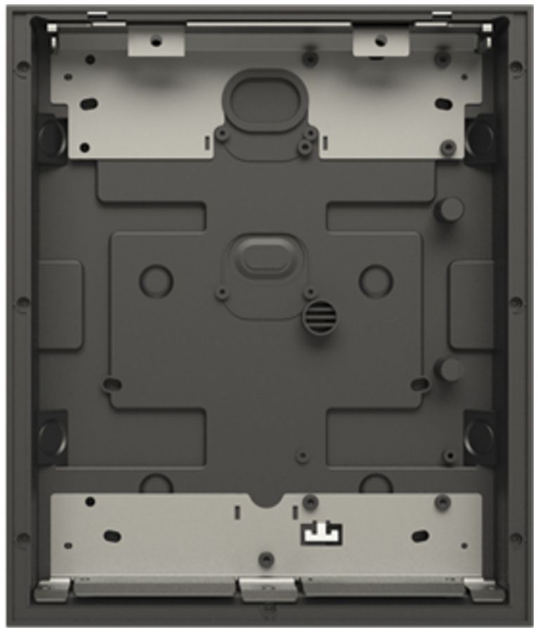 Scatola di montaggio INC ABB-Welcome, taglia 2/3 (6 moduli), anthracite