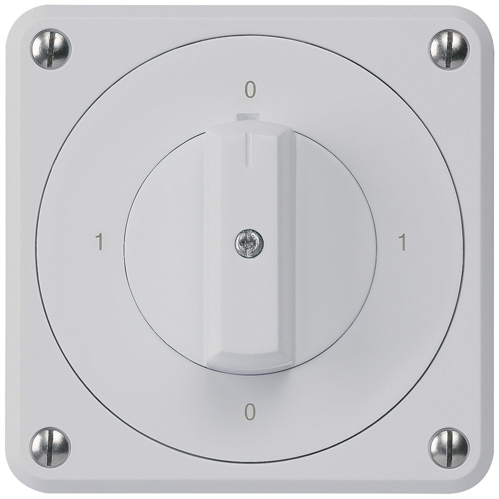 UP-Drehschalter robusto IP55 S0/3P grau für Kombination