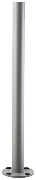 Borne SG Herning cylindrique aluminium Ø60×900mm gris