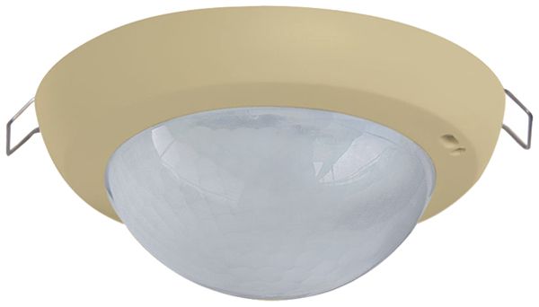 EB-Präsenzmelder SWISSLUX PD4N-KNXs-ST-DE 360° beige