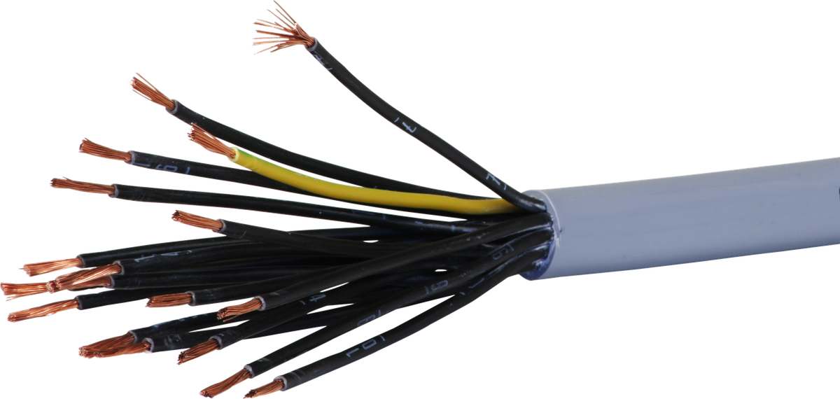 Steuerkabel LiYY 18×1.5mm² nummeriert grau