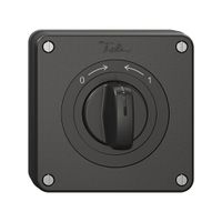 NUP-Schwenktaster NEVO, mit Drehgriff, KS, 0<->1, schwarz