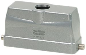 Steckergehäuse Walther PROCON P712824, Gewinde 1×M25, H=65mm, Al