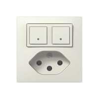 Combinaison ABB Sidus E capteur/actionn.free@home blanc