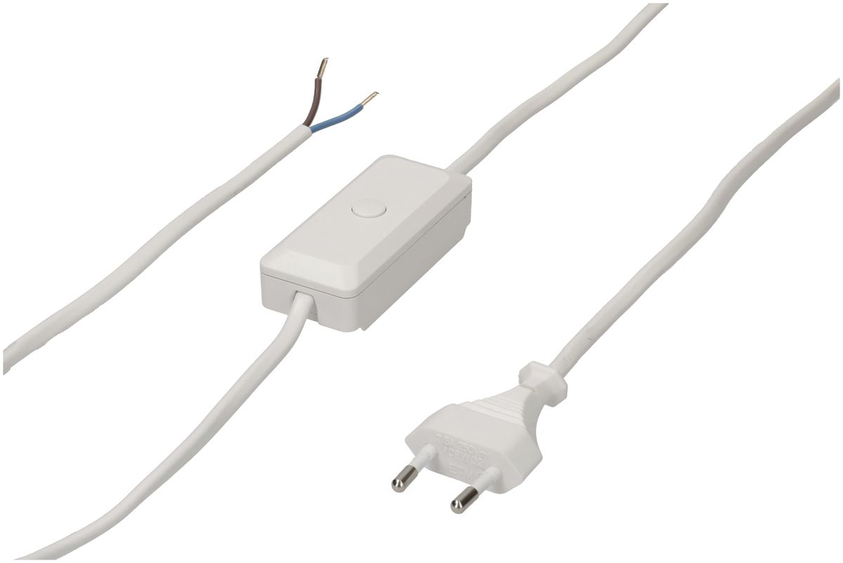 Schnurdimmer MH 2m 1×T26 2.5A weiss
