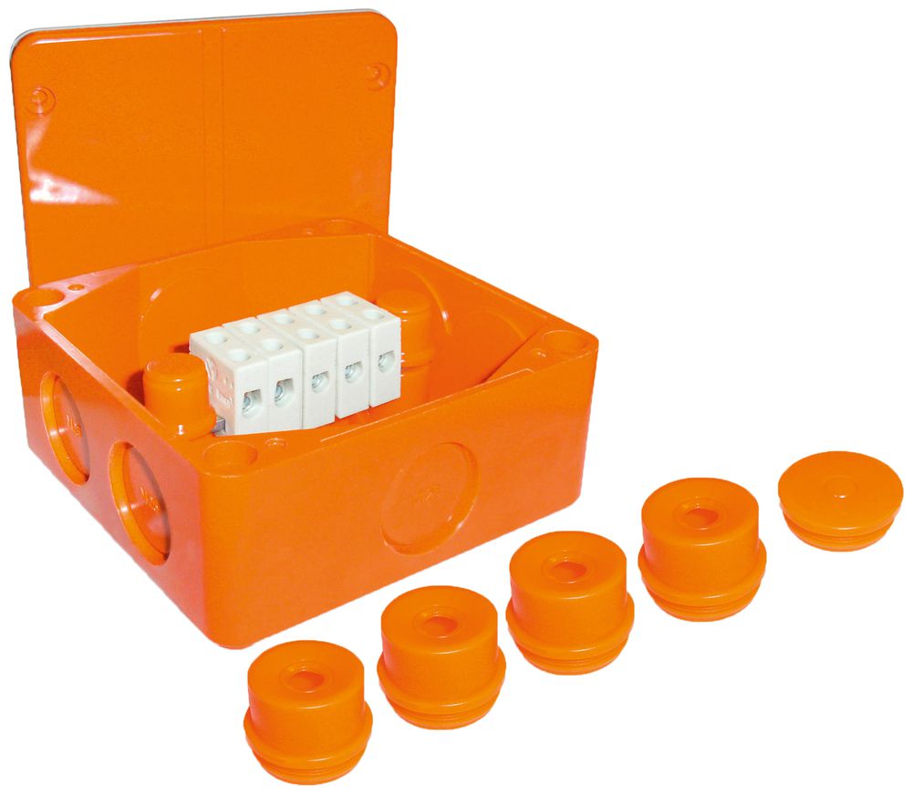 AP-Abzweigdose Dätwyler VAD 8×6 E30-E90, 165×165×76mm IP54