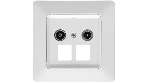 Multimedia-Anschlussdosen