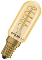 LED-Lampe LEDVANCE Vintage 1906 E14 2.8W 2200K klar/gold 320° DIM Ø25×80mm
