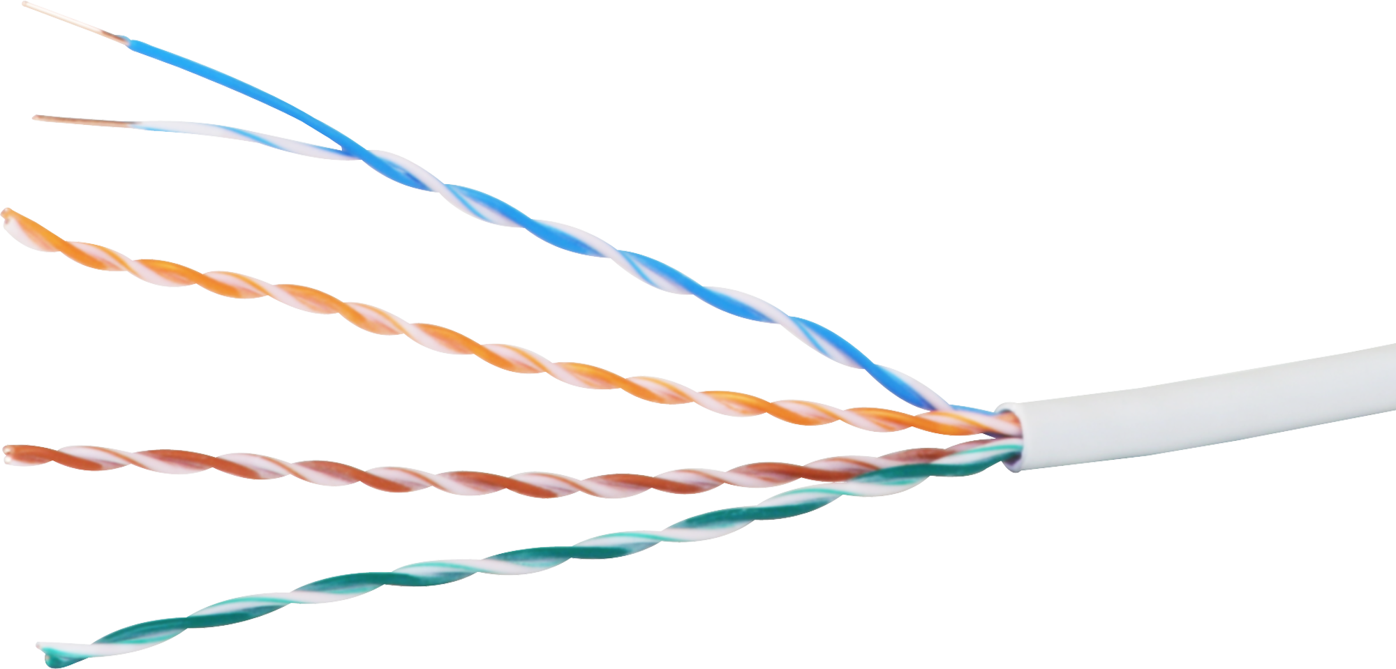 Datenkabel Kat. 5e U/UTP 4x2xAWG24/1, grau LSZH