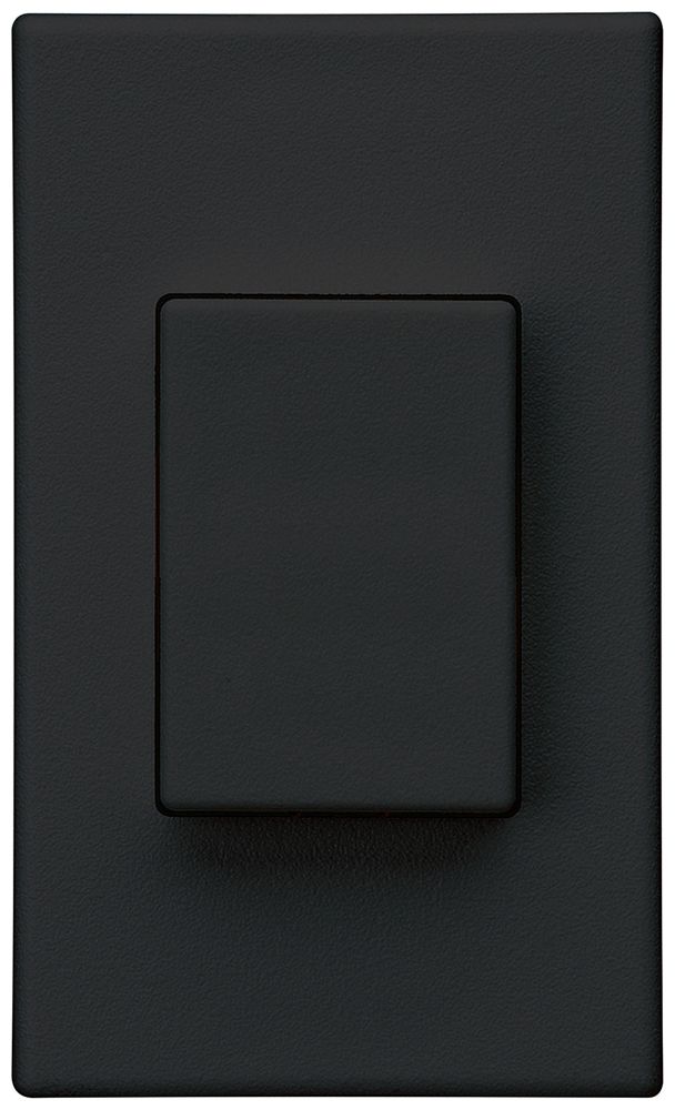 EB-Druckschalter Hager FLF 10A/250V 6/1L schwarz