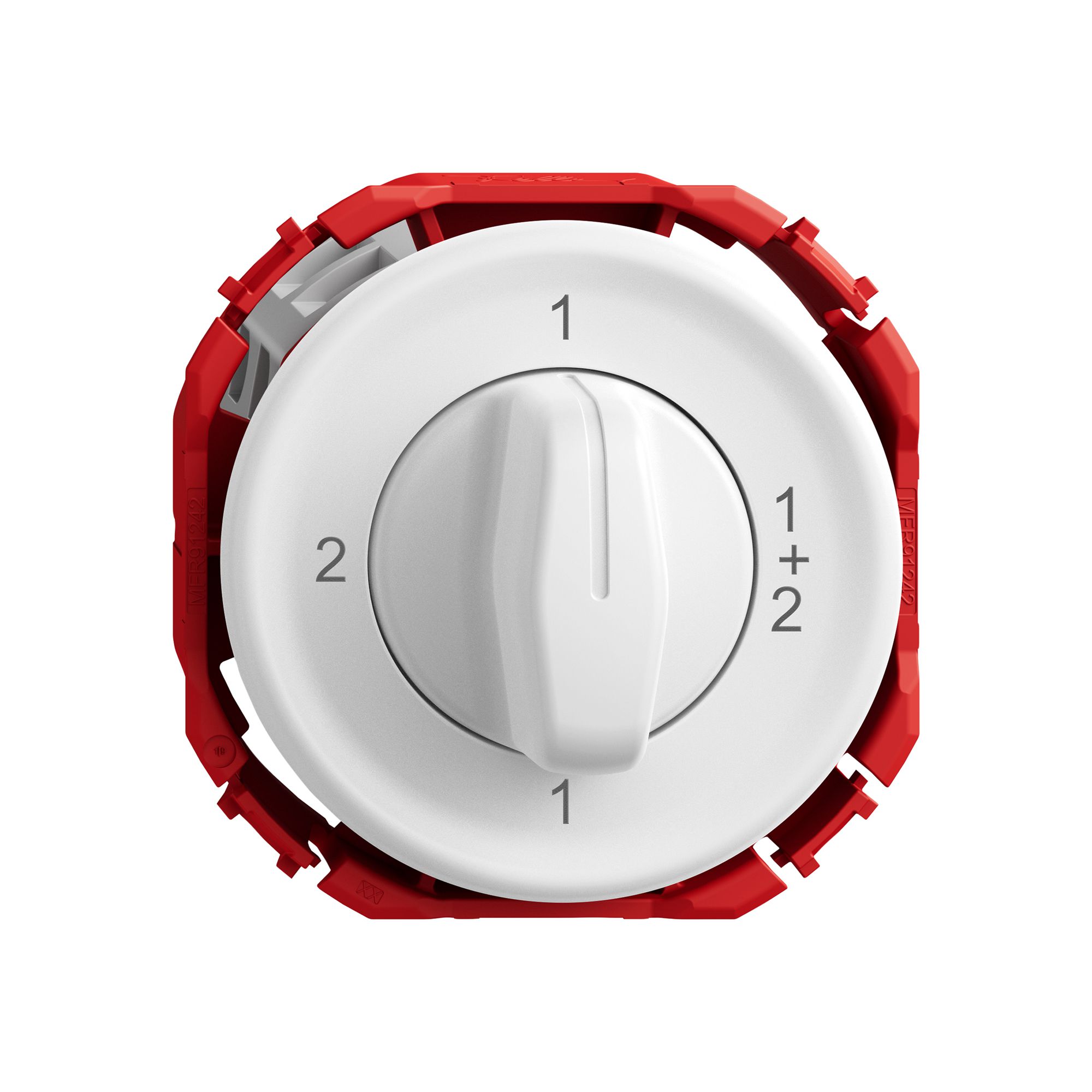 Interruttore rotativo STANDARDdue SNAPFIX® manopola commut.serie 1/1L bi