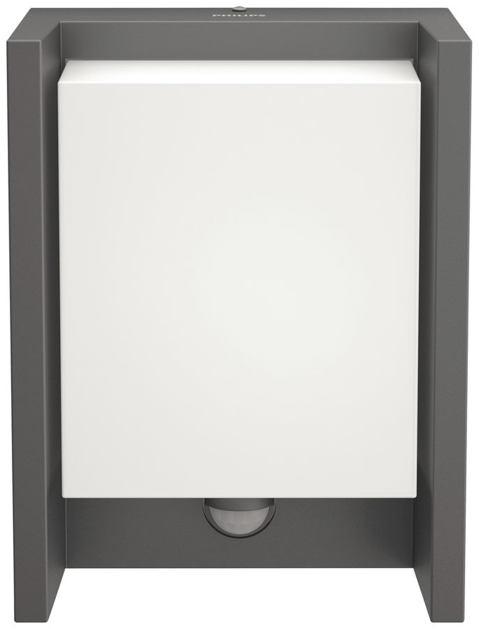 Applique LED Philips Arbour IR 3.8W 800lm 2700K IP44 direct anthracite