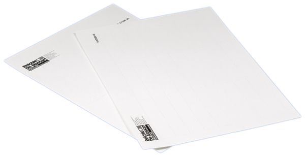 Feuille pour désignation R&M A4 10DA blanc