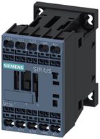 Contacteur de puissance Siemens SIRIUS 3RT2 24VDC 3P 9A +1F+diode à ressort
