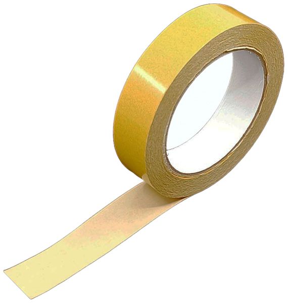 Klebeband doppelseitig Tesa Bandfix, glatt, Schutzpapier braun, 15mm×50m