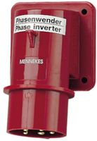 Phasenwender Anbaugerätest. CEE Mennekes 32A 3LNPE rot