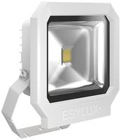 Proiettore LED ESYLUX OFL SUN, 30W 5200K 3700lm 227×86×252mm IP65, bianco